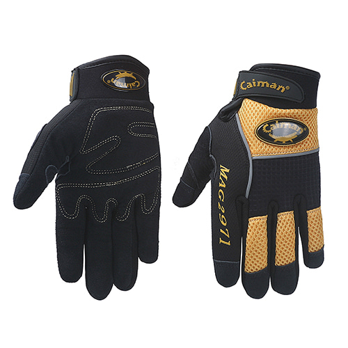 2971 카이맨코리아 Deer Skin Premium Airmash 사슴가죽장갑 (작업장갑, 레져스포츠장갑, 운전장갑, Works Gloves, Driver&#039;s Gloves)